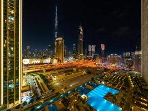 New Lively Spacious 2BR with Burj Khalifa View & Dubai Mall Access